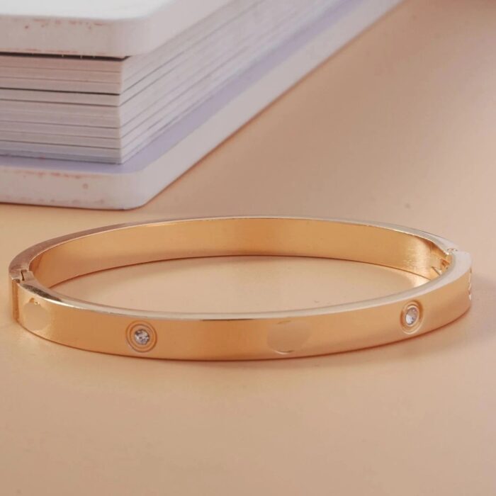 Golden Stone Bangle - Image 2