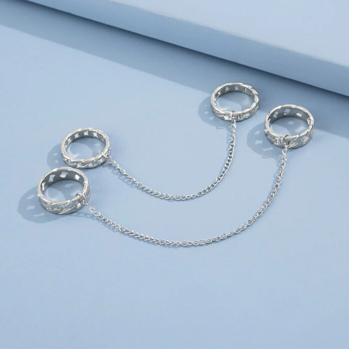 Punk Chain Rings - Image 2