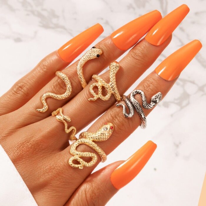 Snake Ring Set