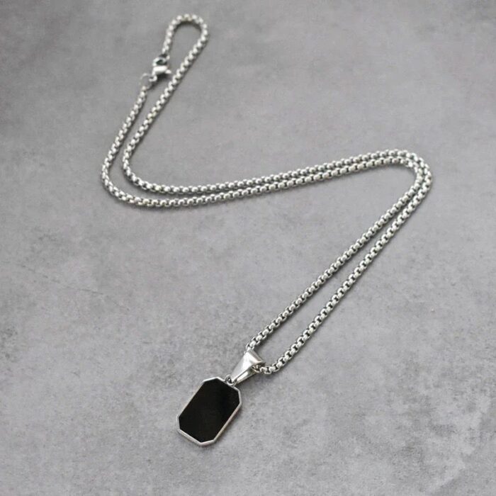 Rectangular pendent for Men Women - Image 2