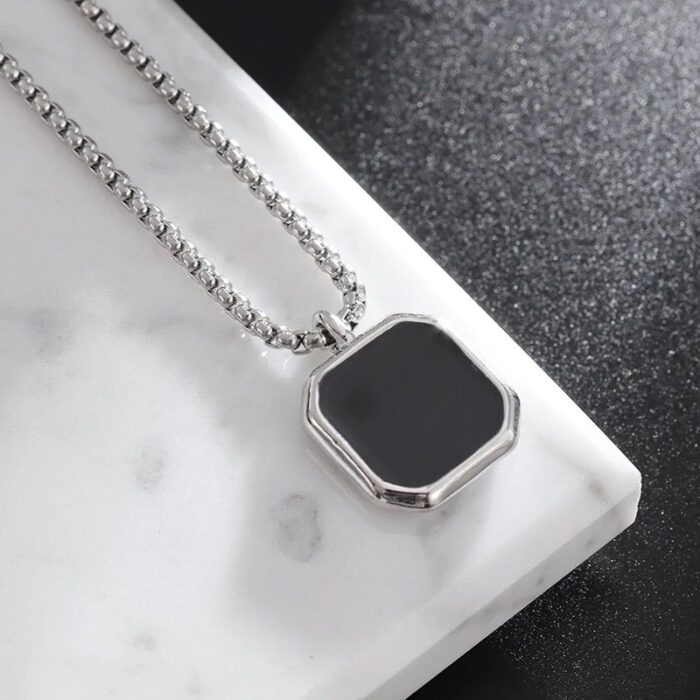 Mini Square pendent for Men Women