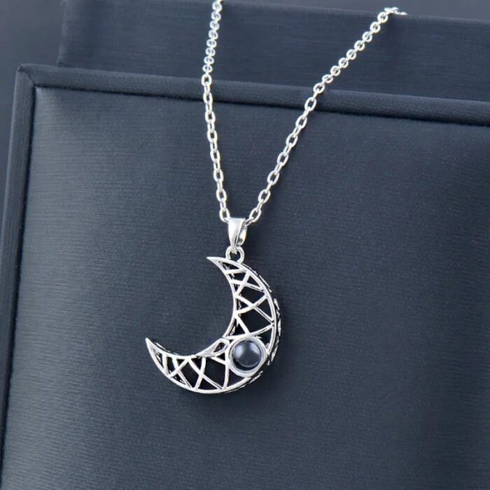 Sun and Moon Couple Necklace/ Pendant for Men Women - Image 2