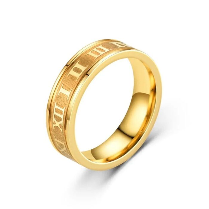 Roman Ring Golden for Men