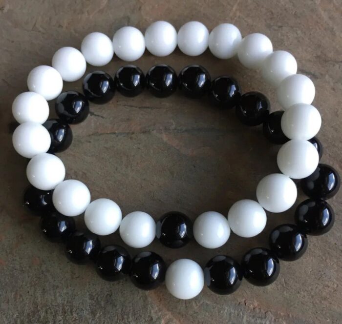 Couple Beads Plain Bracelet